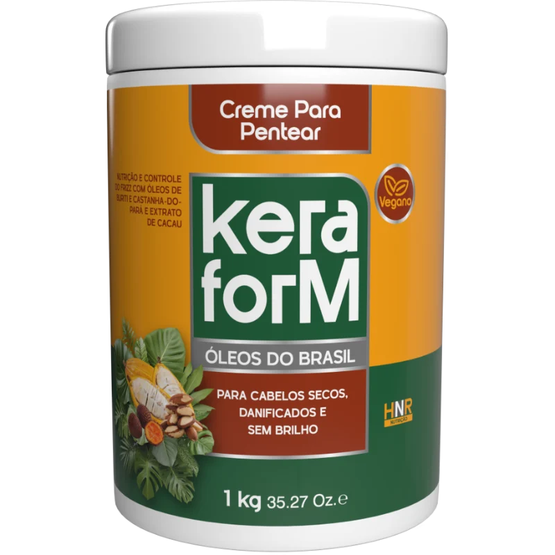 Creme para Pentear Keraform Óleos do Brasil 1kg