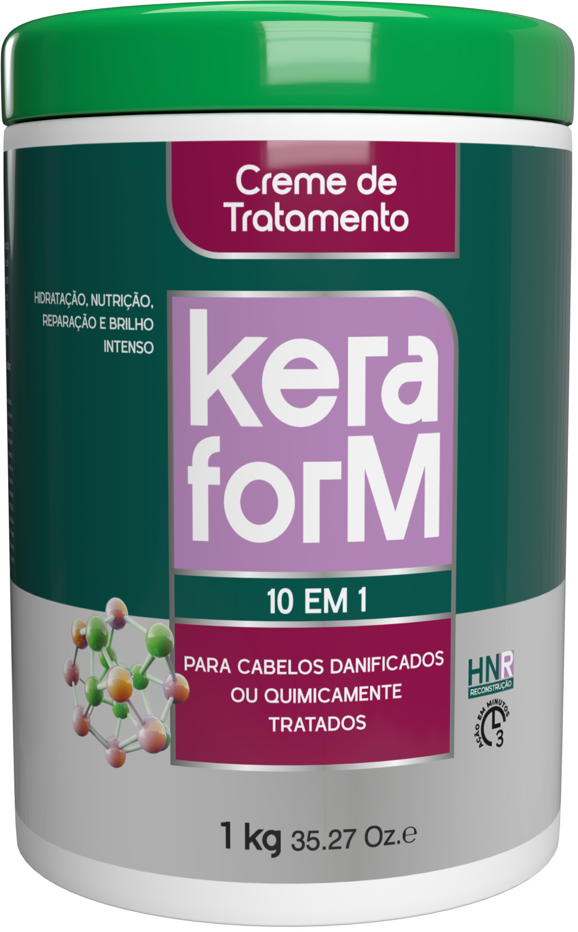 Creme de Tratamento Keraform 10 em 1 1kg