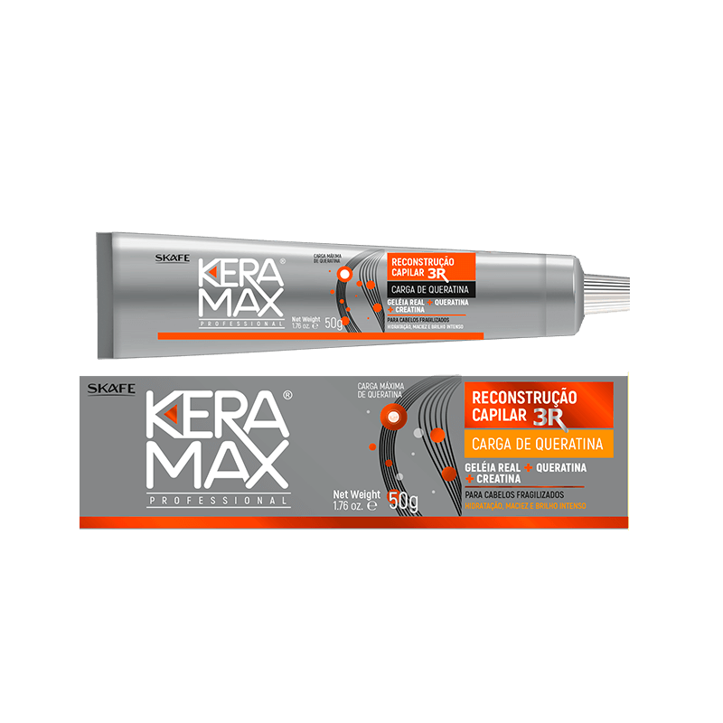 Recarga de Queratina Keramax Reconstrução Capilar 50g - imagem 2