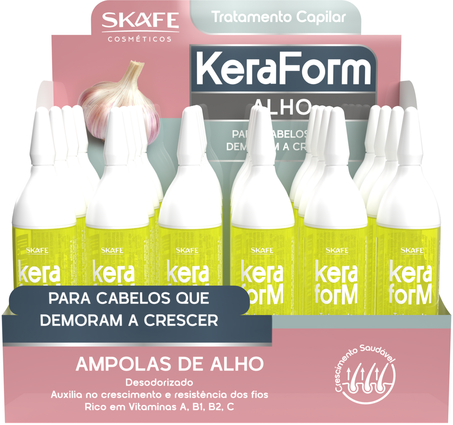 Tratamento Capilar Alho 10ml
