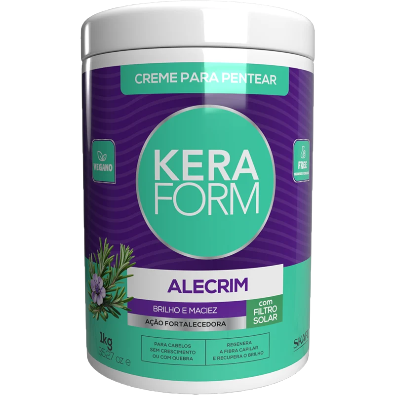 Creme para Pentear Keraform Alecrim 1kg - imagem 2