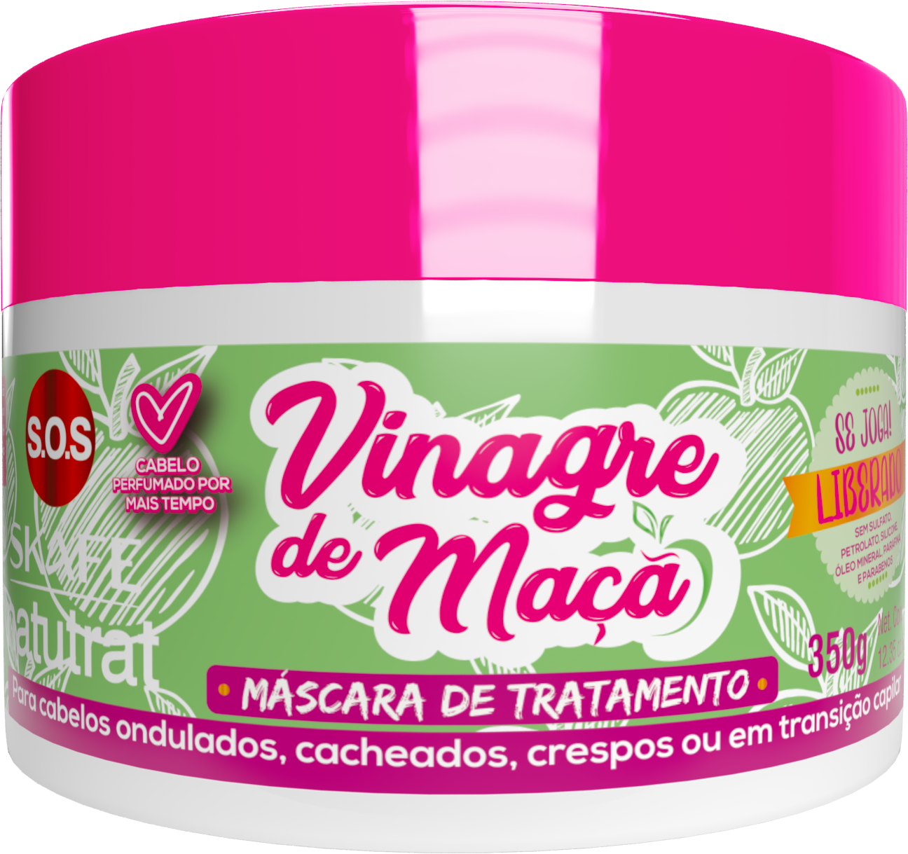 Máscara de Tratamento Natutrat S.O.S Vinagre de Maçã 350g