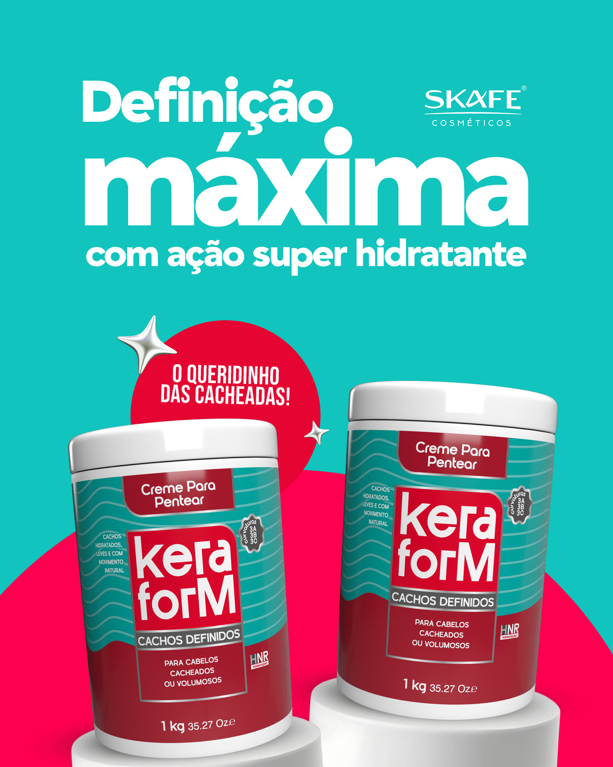 Styling Cream Keraform Defined Curls 1 kg
