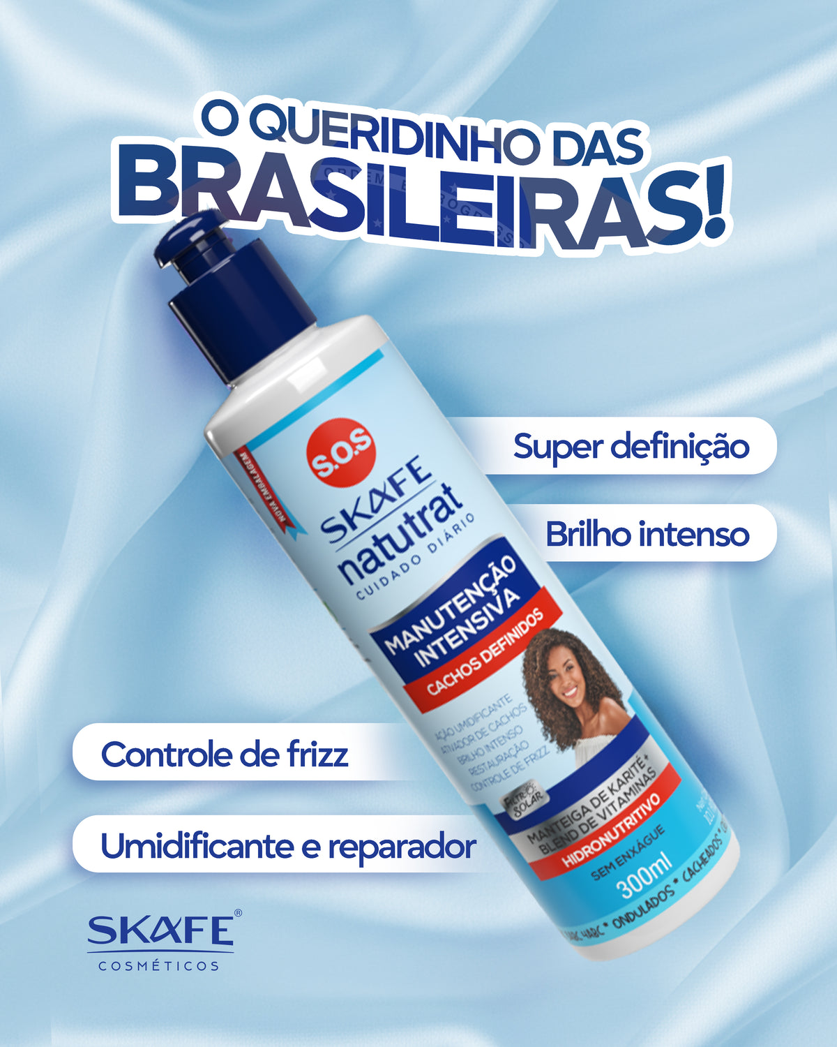 MANUTENÇÃO INTENSIVA NATUTRAT SOS CUIDADO DIÁRIO 300ML