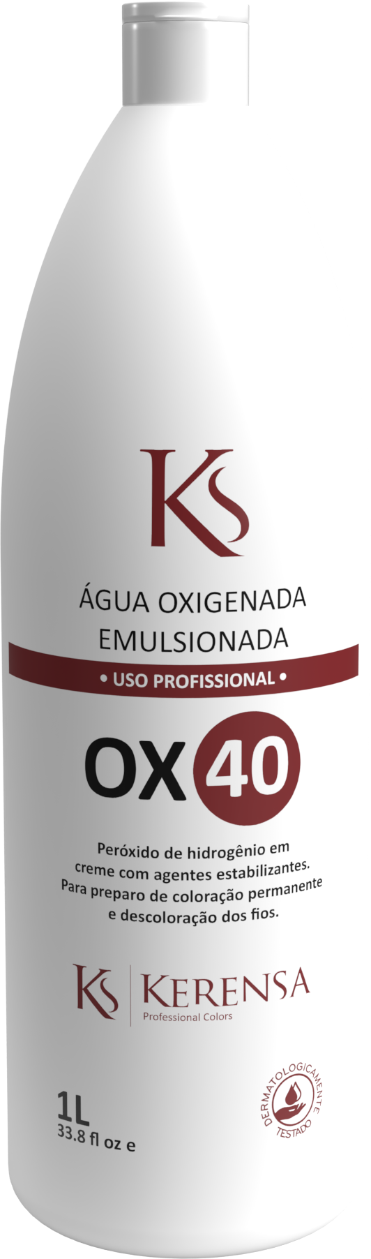 Água Oxigenada OX 40 Volumes Kerensa Colors 1l