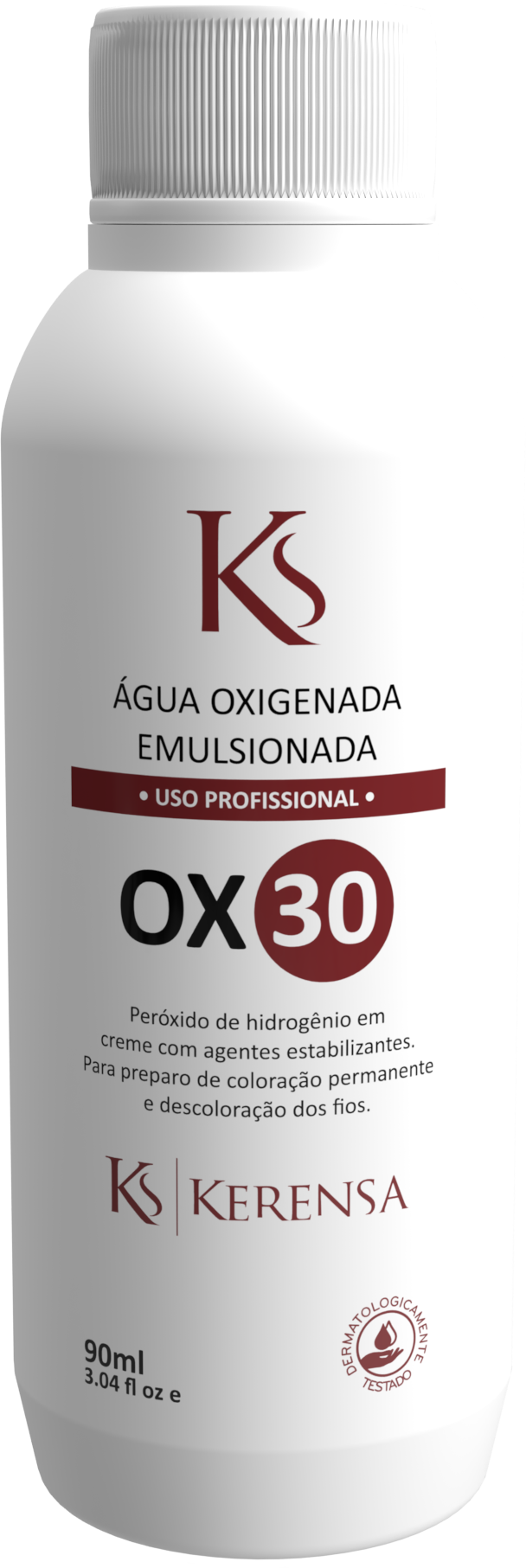 Água Oxigenada OX 30 Volumes Kerensa Colors 90ml