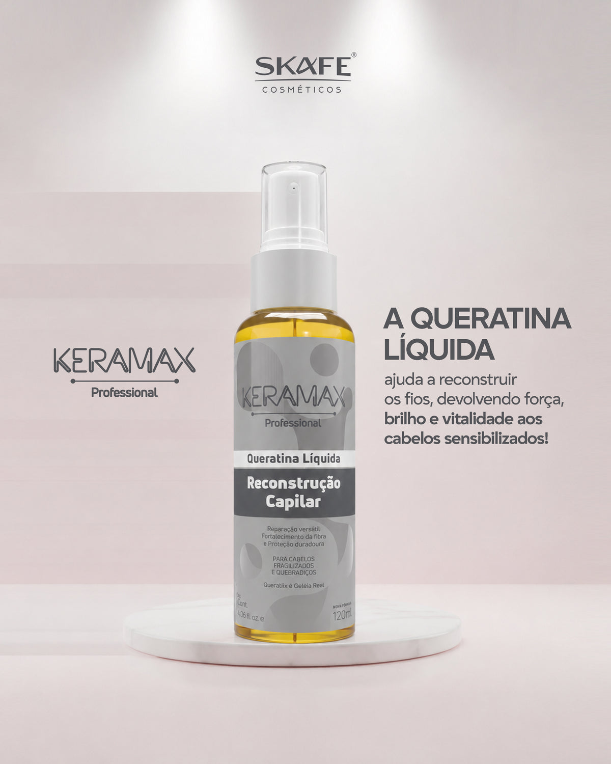 Liquid Keratin Keramax Hair Reconstruction 120ml