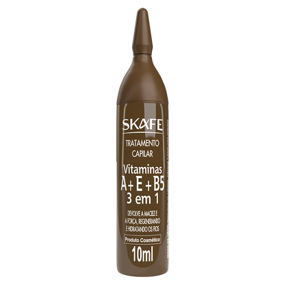 Tratamento Capilar Vitamina A+E+B5 10ml - imagem 2
