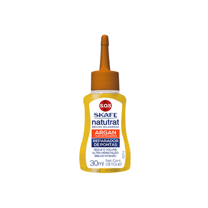 Reparador de pontas Natutrat S.O.S Brilho Milagroso Argan+Macadâmia 30ml - imagem 2