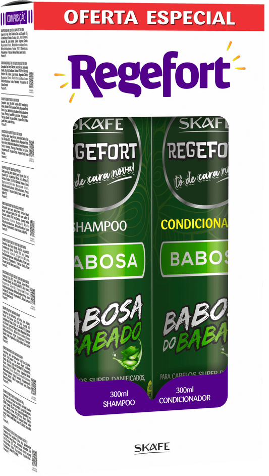 Conjunto Regefort Aloe Vera do Babado 600ml