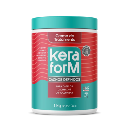 Creme de Tratamento Keraform Cachos Definidos 1kg - imagem 3