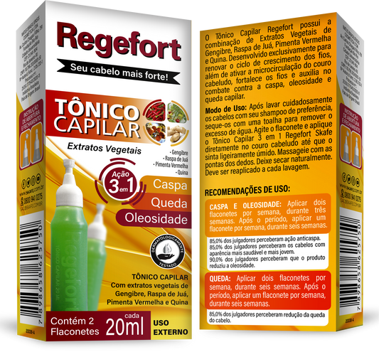 Tonic Capilar 3 em 1 Regefort