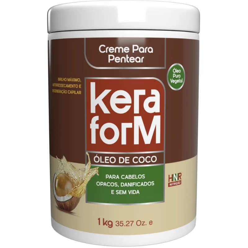 Creme para Pentear Keraform Óleo de Coco 1 kg