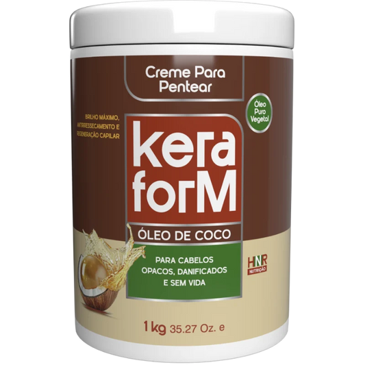 Creme para Pentear Keraform Óleo de Coco 1 kg