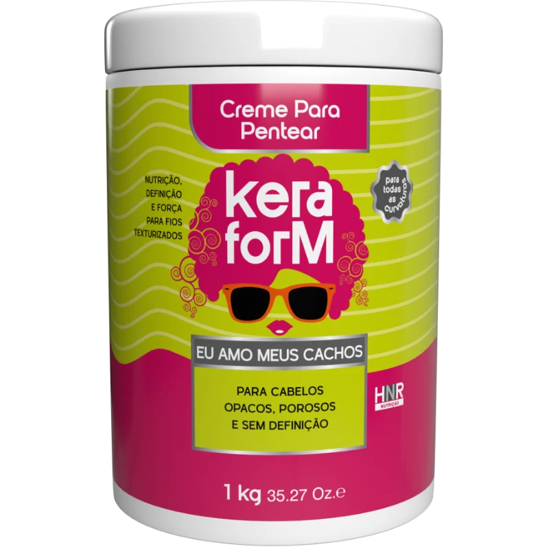 Creme para Pentear Keraform Eu Amo Meus Cachos 1 kg