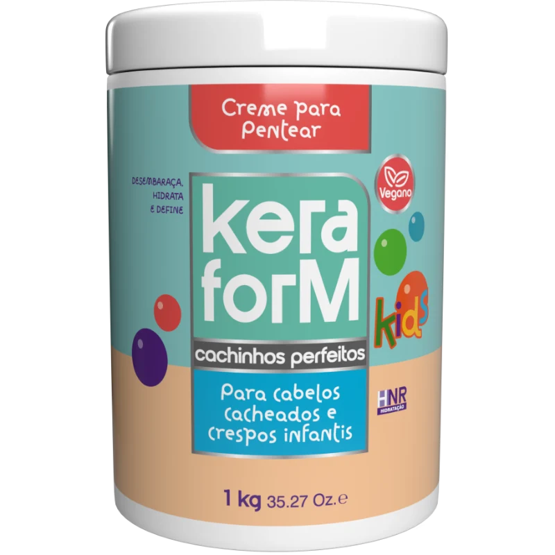 Creme para Pentear Keraform Kids Cachinhos Perfeitos 1kg
