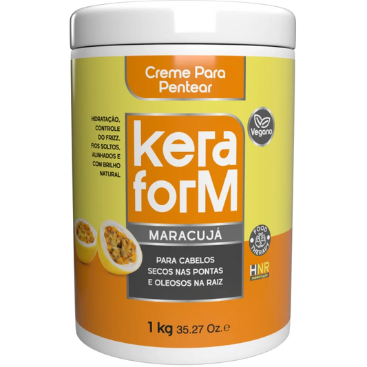 Creme Para Pentear Keraform Maracujá 1kg