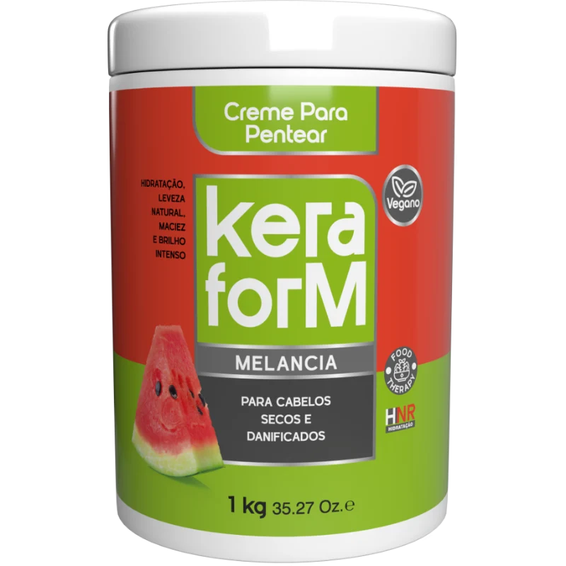 Creme Para Pentear Keraform Melancia 1kg