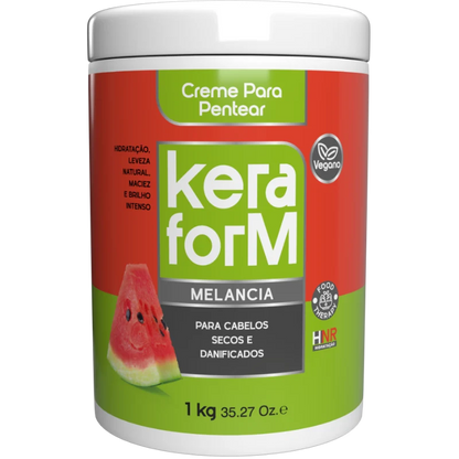 Creme Para Pentear Keraform Melancia 1kg