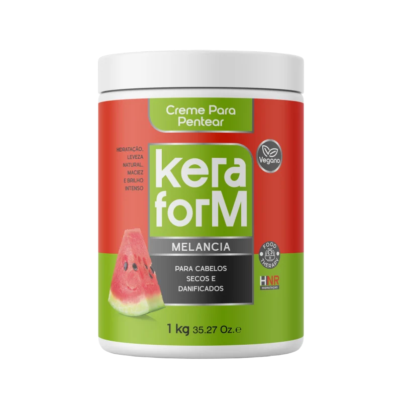 Creme Para Pentear Keraform Melancia 1kg - imagem 4