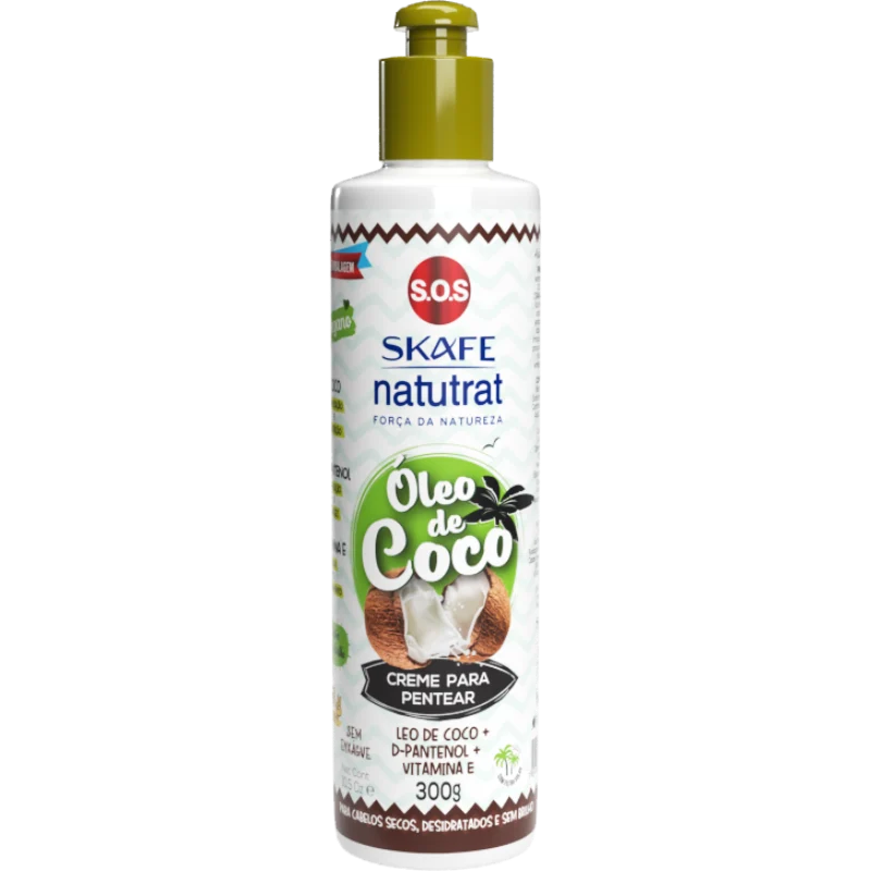 Creme para Pentear Natutrat S.O.S Força da Natureza Coco 300g