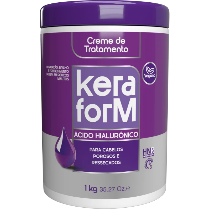 Creme de Tratamento Keraform Ácido Hialurônico
