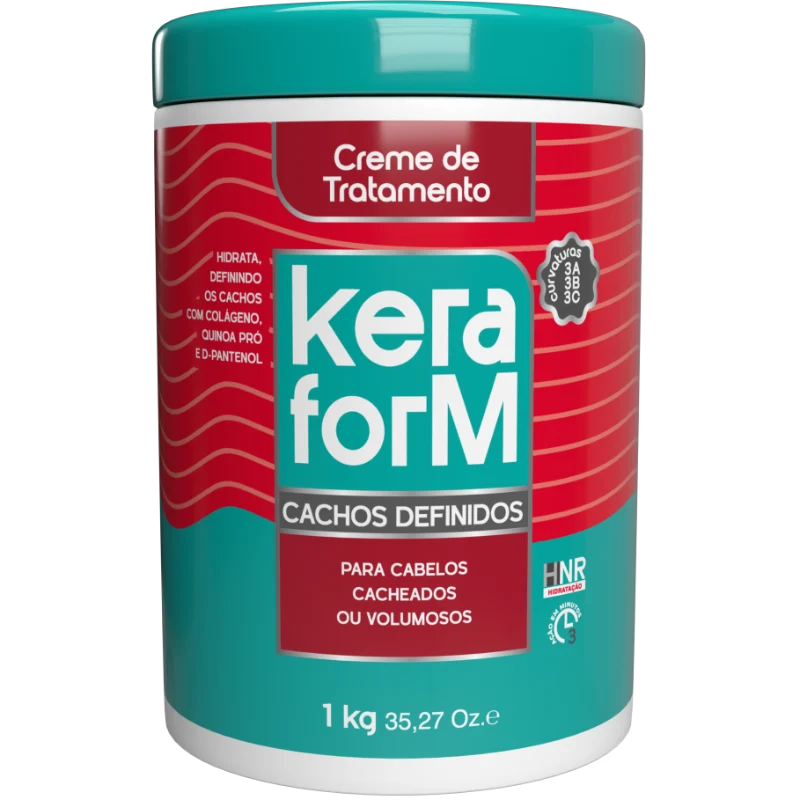 Creme de Tratamento Keraform Cachos Definidos 1kg