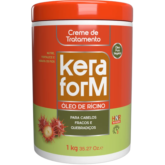 Creme de Tratamento Keraform Óleo de Rícino 1kg