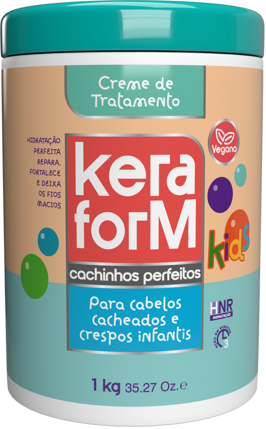 Treatment Cream Keraform Kids Hidratação Perfeita 1Kg