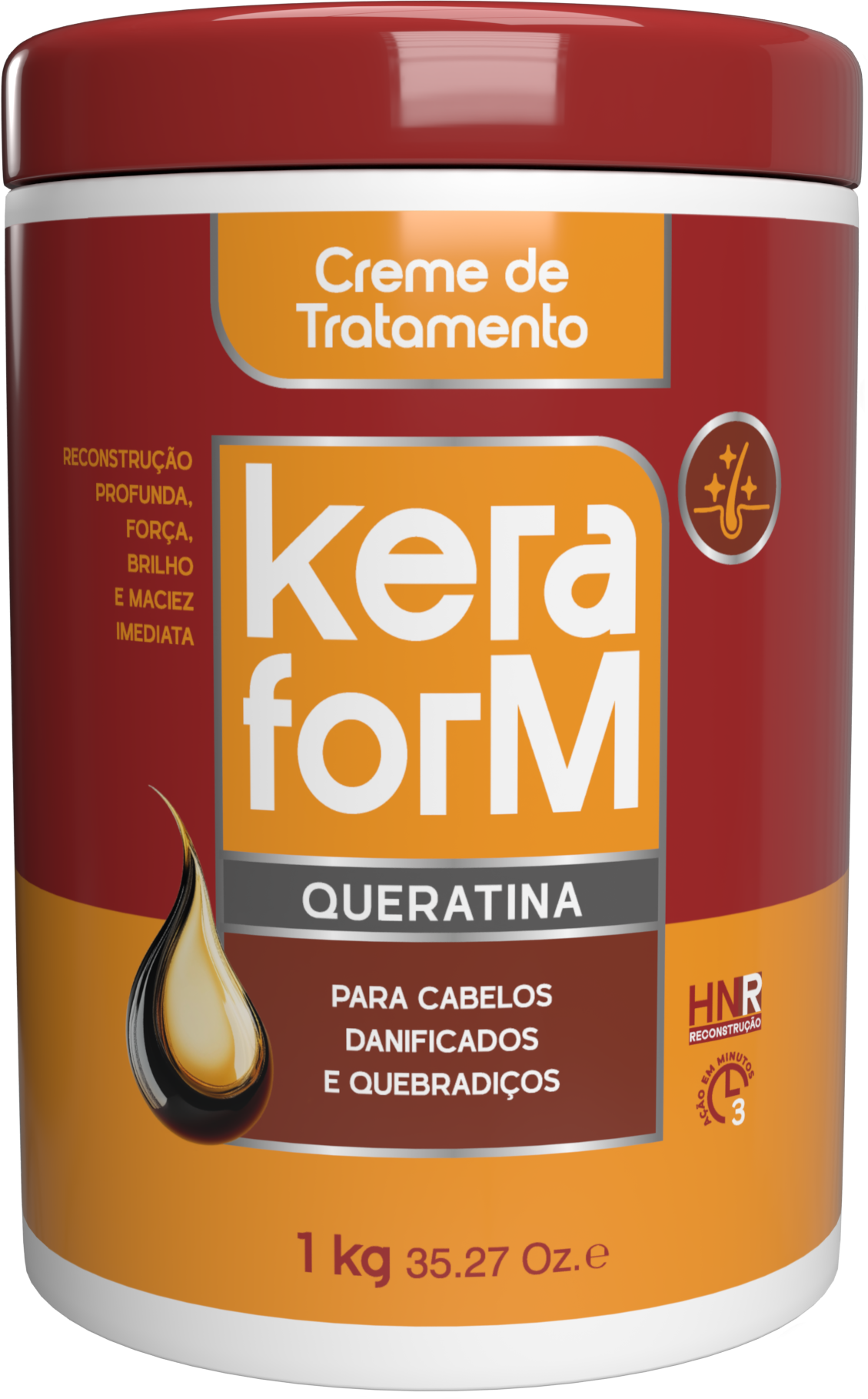 Creme de Tratamento Keraform Queratina 1kg