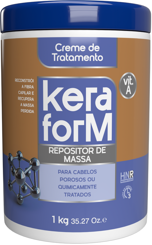 Creme de Tratamento Keraform Repositor de Massa 1kg