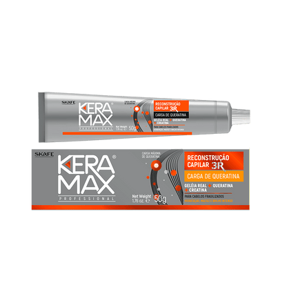 Recarga de Queratina Keramax Reconstrução Capilar 50g - imagem 2