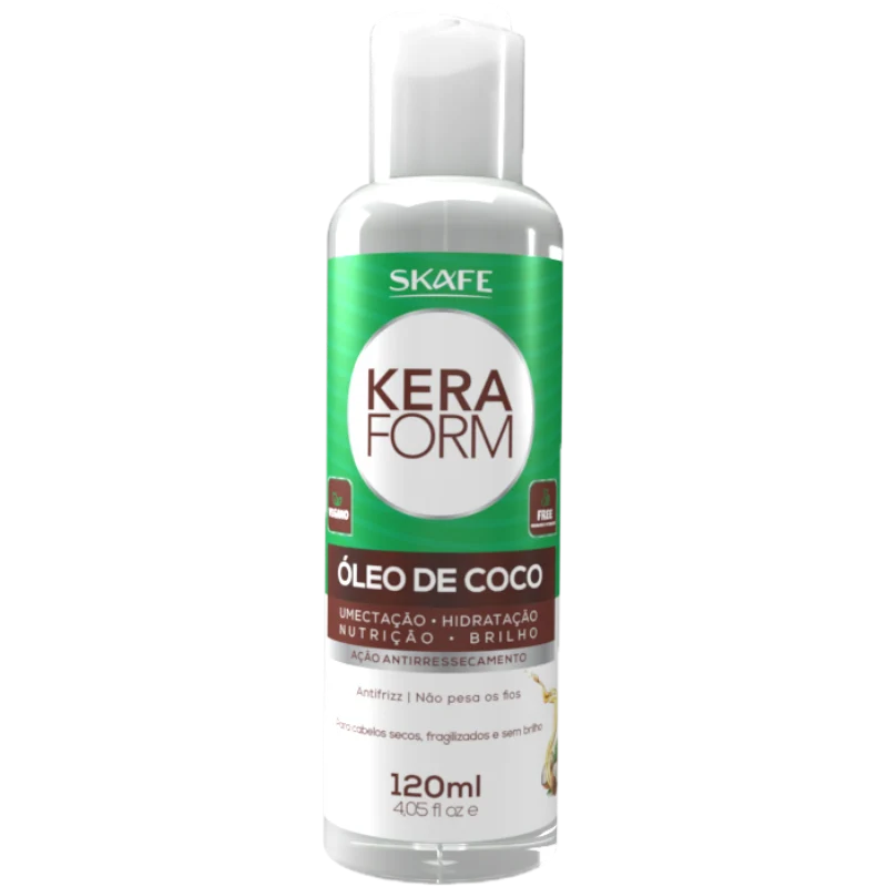 Óleo de Coco Vegano Keraform 120ml