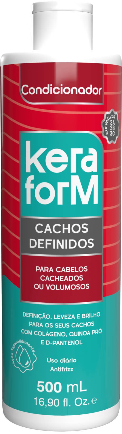 Condicionador Keraform Cachos Definidos 500ml