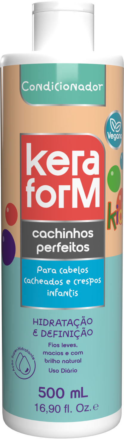 Condicionador Keraform Kids Cachinhos Perfeitos 500ml