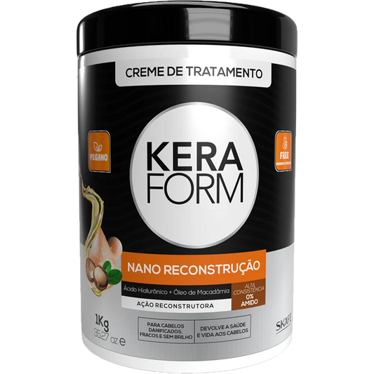 Creme de Tratamento Keraform Nano Reconstrução 1kg