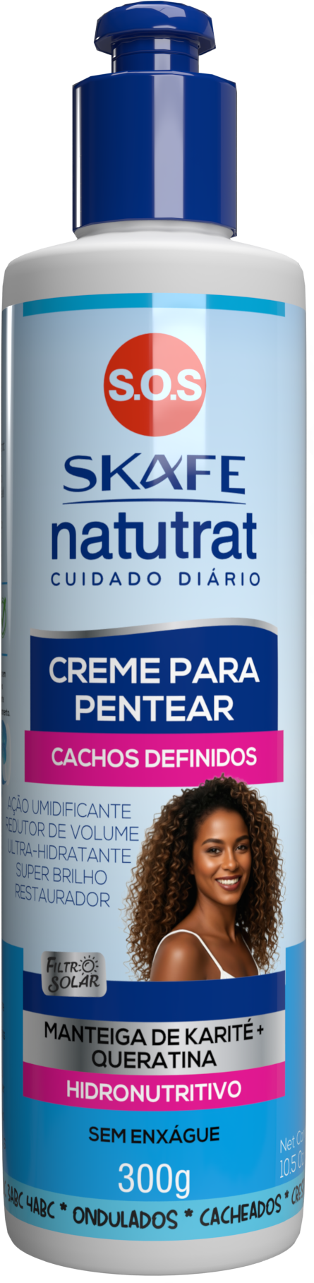 Creme para Pentear Natutrat S.O.S Cuidado Diário 300g