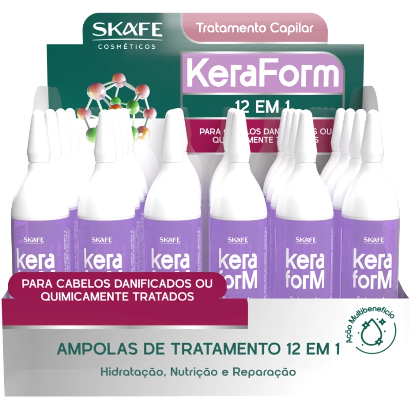 Tratamento Capilar 12 em 1 10ml