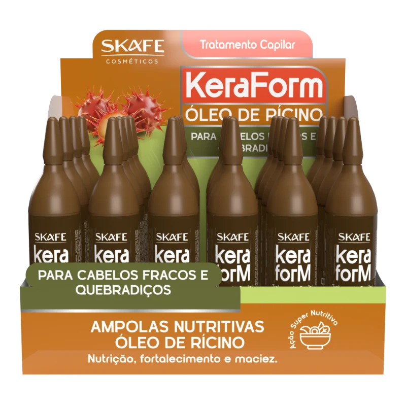 Tratamento Capilar Óleo de Rícino 10ml