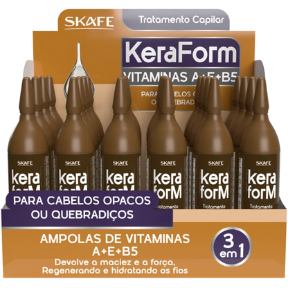 Tratamento Capilar Vitamina A+E+B5 10ml