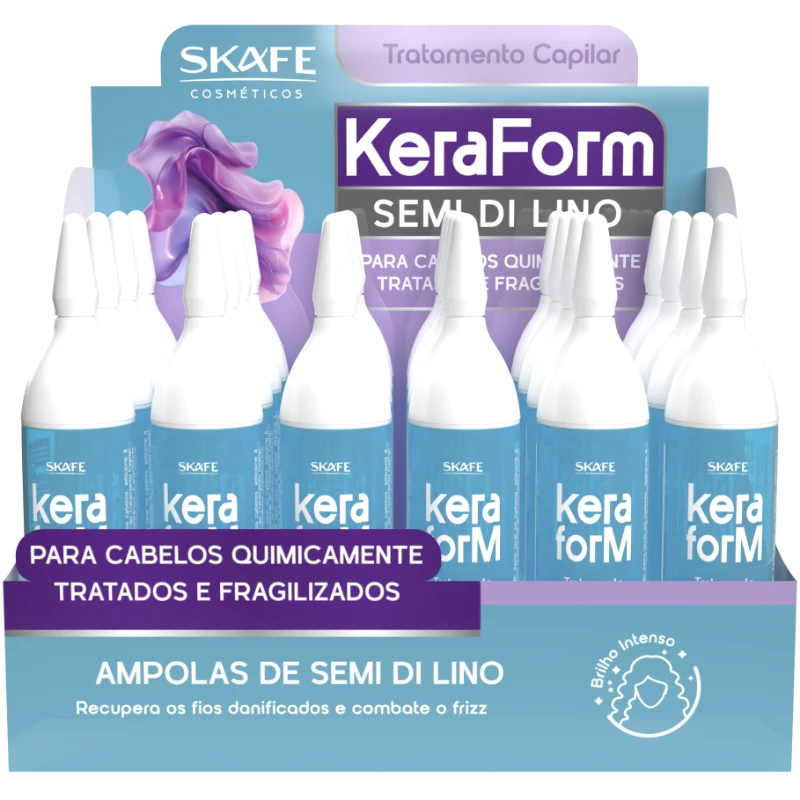 Tratamento Capilar Semi Di Lino Skafe 10ml