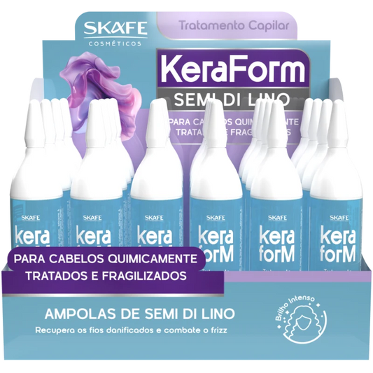 Tratamento Capilar Semi Di Lino Skafe 10ml