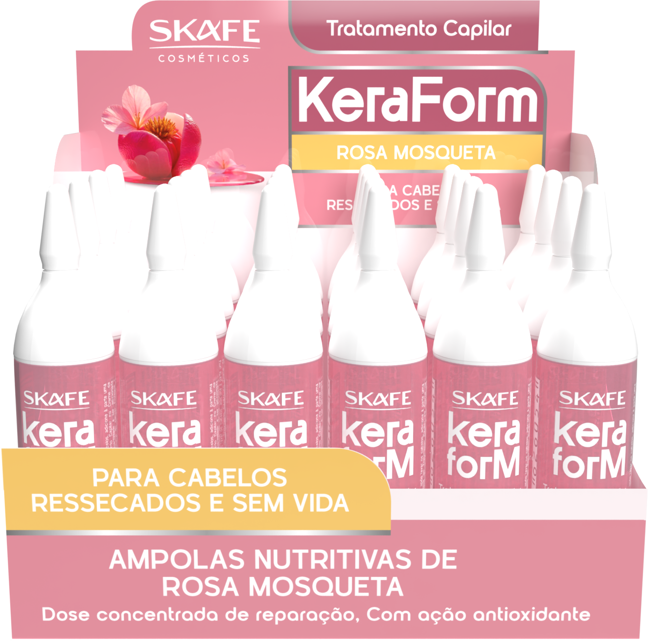 Tratamento Capilar Rosa Mosqueta 10ml