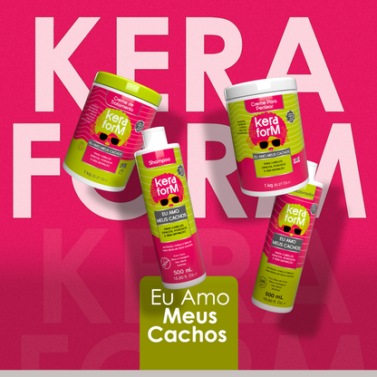 Shampoo Keraform Eu Amo Meus Cachos 500ml