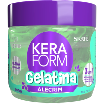 Gelatina Keraform Alecrim 500g - imagem 3
