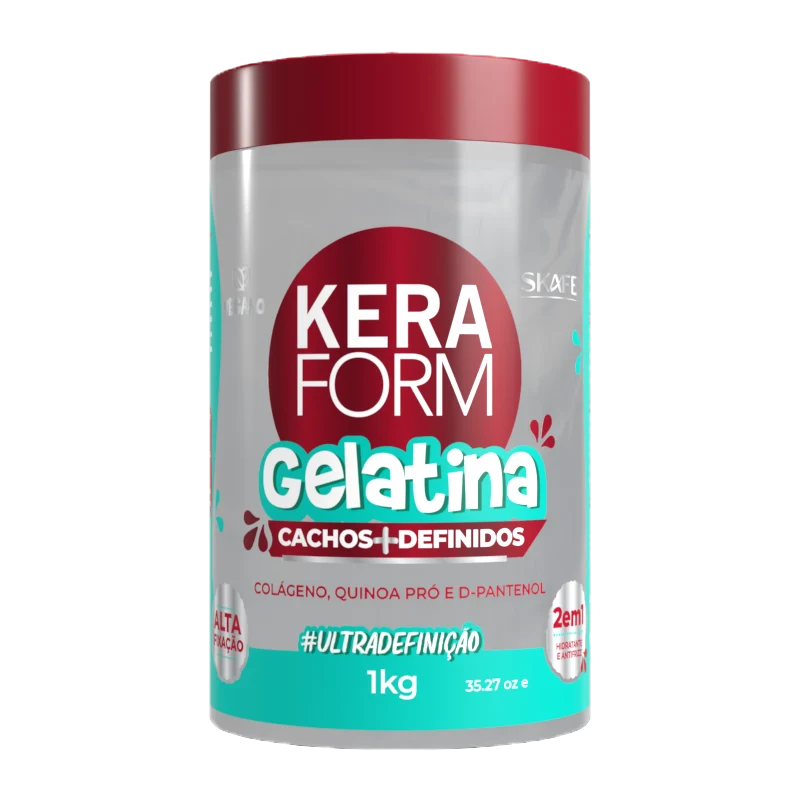 Gelatina Keraform Cachos+Definidos 1kg - imagem 3