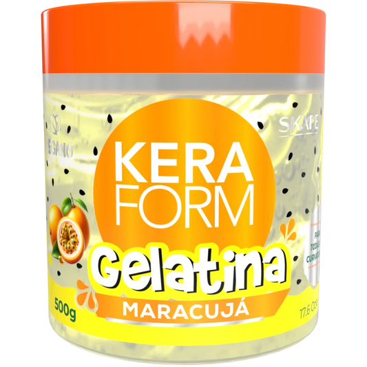 Gelatina Keraform Maracujá 500g