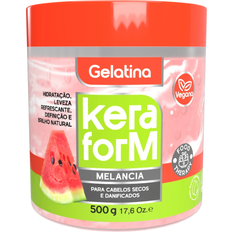 Gelatina Keraform Melancia 500g