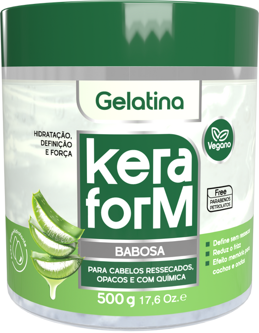 Gelatina Keraform Babosa 500g