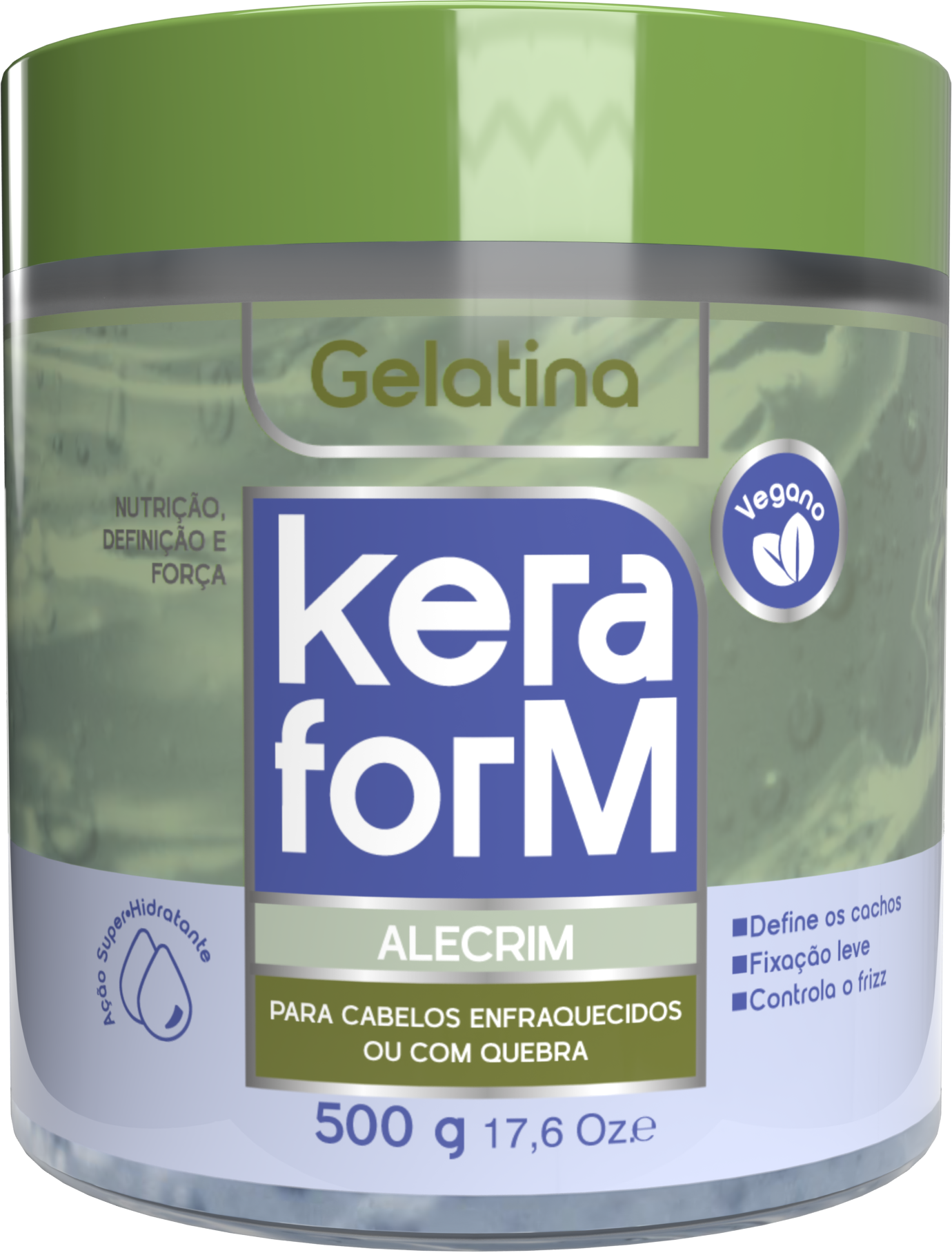 Keraform Curl Jelly Alecrim 500g
